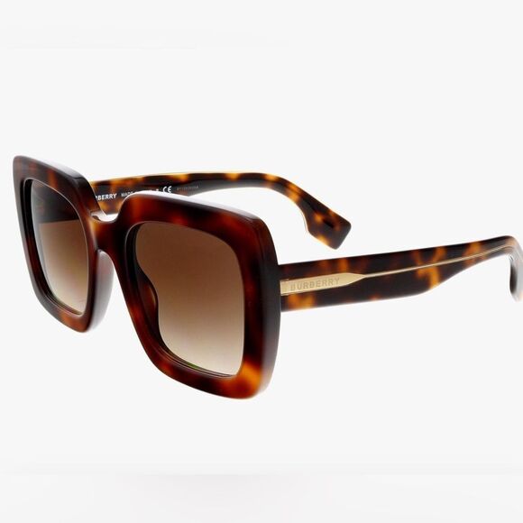 BURBERRY Sunglasses BE 4284 379013 Light Havana - Picture 1 of 9